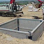 Aluminum Trench Shield