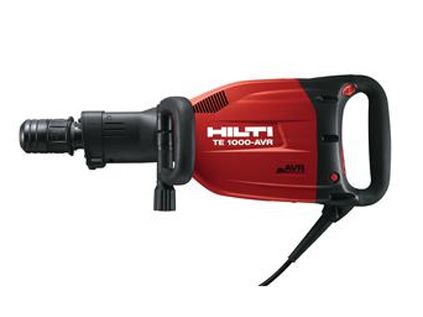 Hilti 1000 AVR breaker on white background