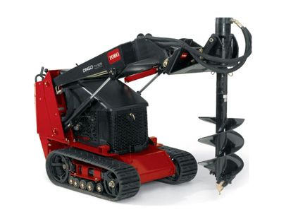 Toro utility loader on white background