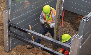 Aluminum Trench Shields