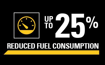 25% Reduced Fuel Consumption