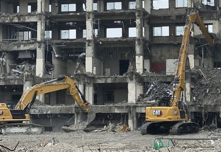 Excavators Demolition