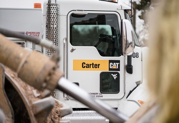 Carter Machinery Service Truck