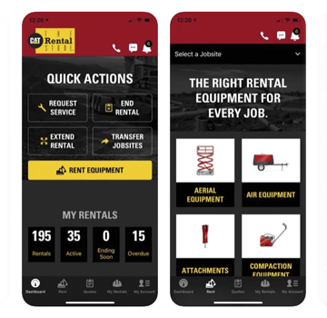 CAT Rental Store App