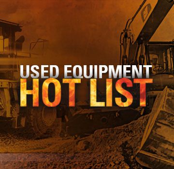 Used Equipment Hot List
