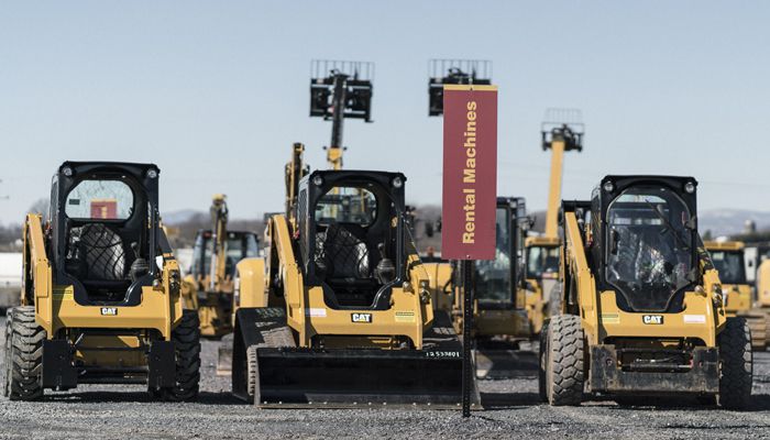 Cat heavy equipment rentals