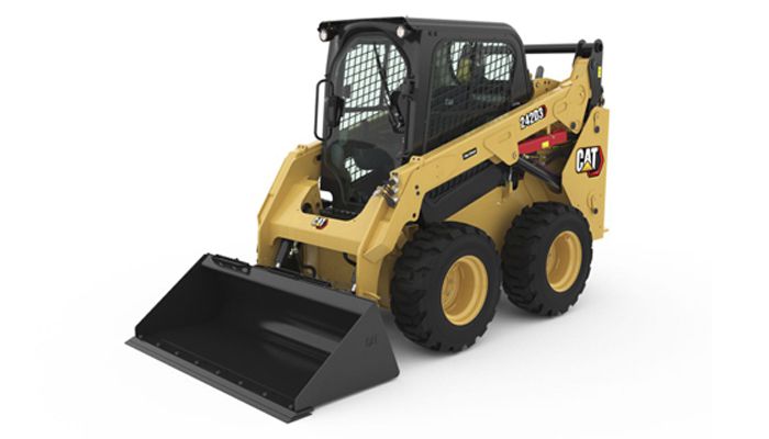 A Cat 242D3 Skid Steer Loader