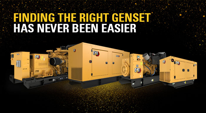 Finding the right genset has never been easier