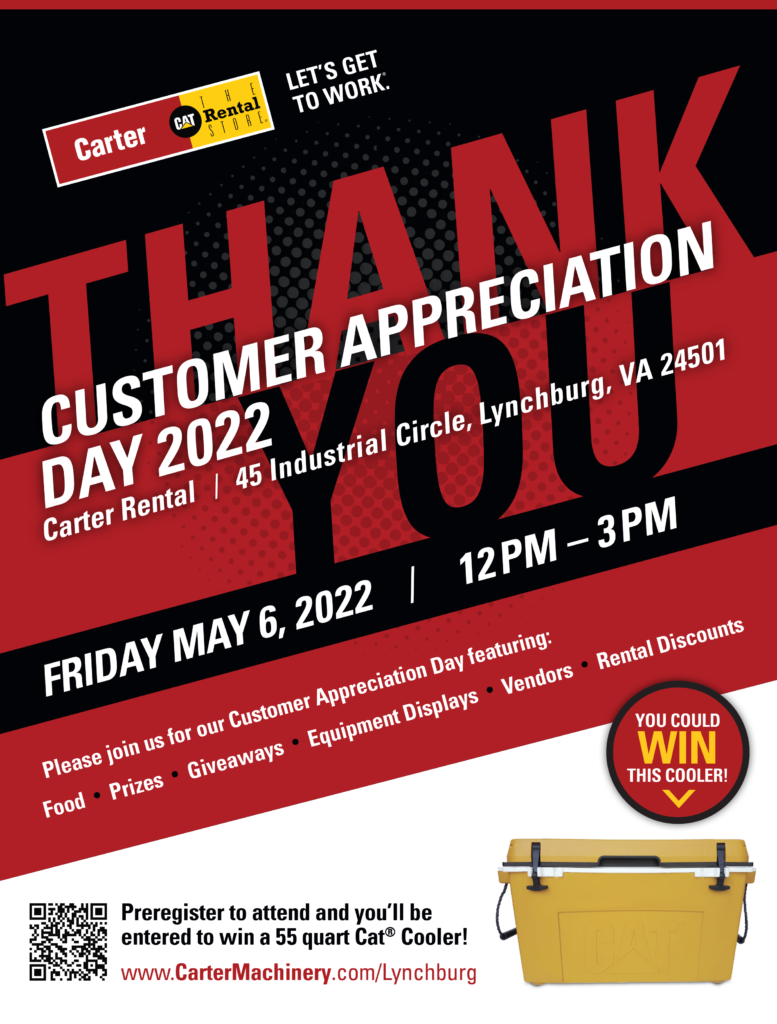 Lynchburg Customer Appreciation Day Flyer