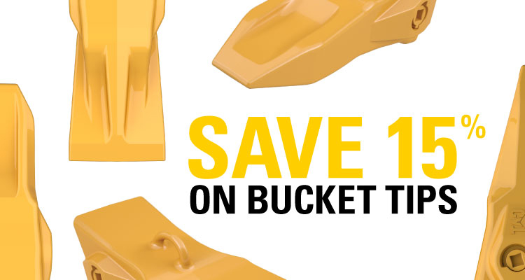15% Off Bucket Tips