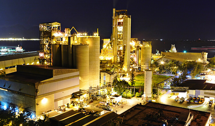 Power Plant at Night