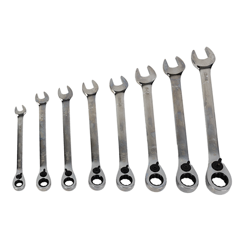 Fractional Ratcheting Wrench Set 