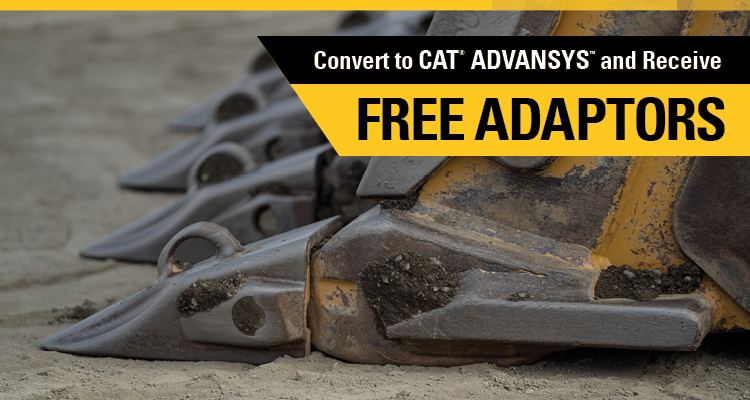 CAT® ADVANSYS™ GROUND ENGAGING TOOLS