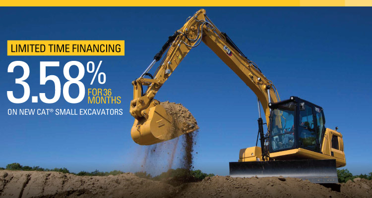 Small Excavator, Smaller Fuel Bills