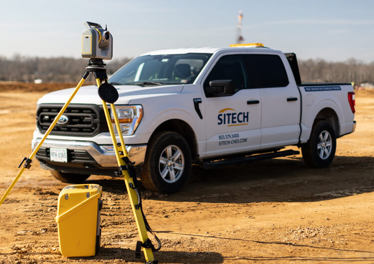 SITECH Chesapeake Truck with Laser