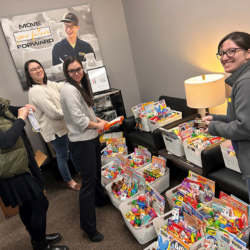 Carter Machinery Staff Fill Easter Baskets