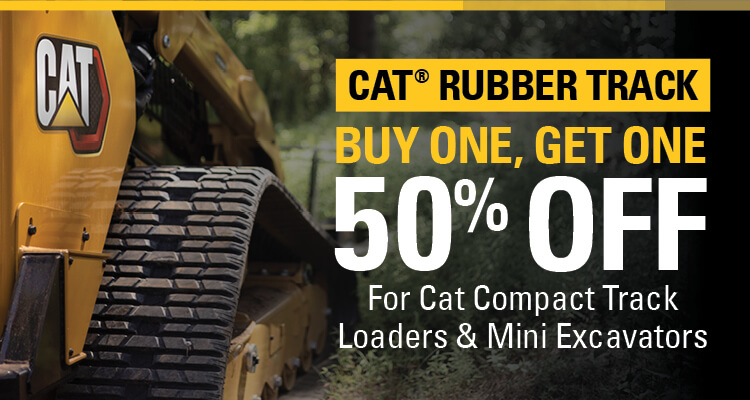 Buy One Get One 50% Off on Rubber Tracks