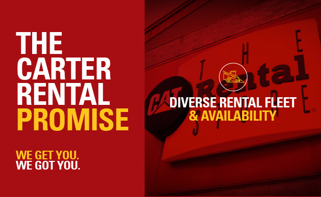 Rental Slide - Diverse Rental Fleet & Availability