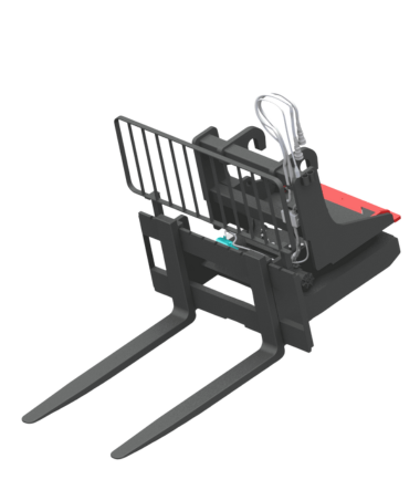 Magni rotating fork carriage attachment