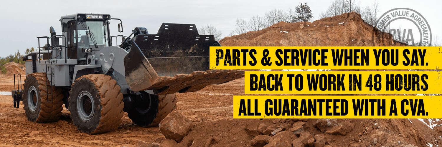 Service When You Say - Parts & Service CVA Banner