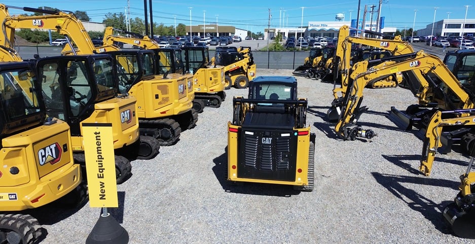 Compact Equipment inventory at Christiansburg Cat Compact
